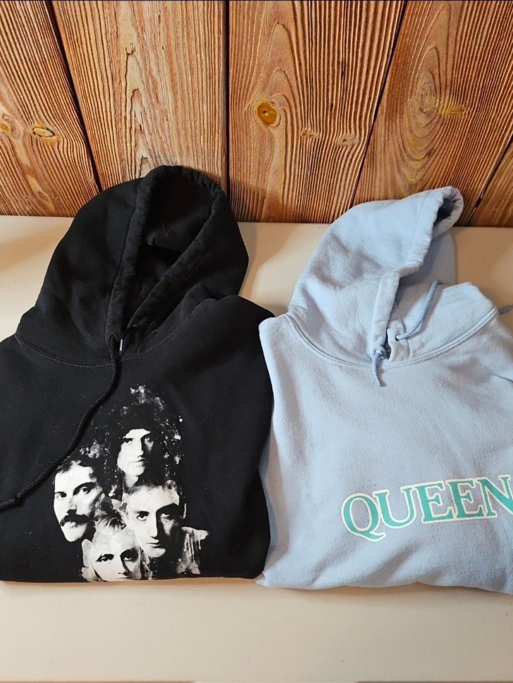 Queen Band Graphic Hoodie Sweatshirt 2 Pack Bundle Set Size Small